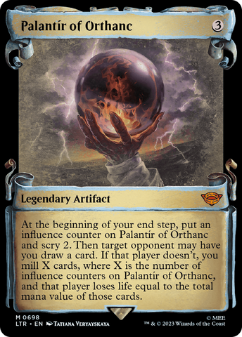 Palantir of Orthanc [The Lord of the Rings: Tales of Middle-Earth Showcase Scrolls] - The Mythic Store | 24h Order Processing