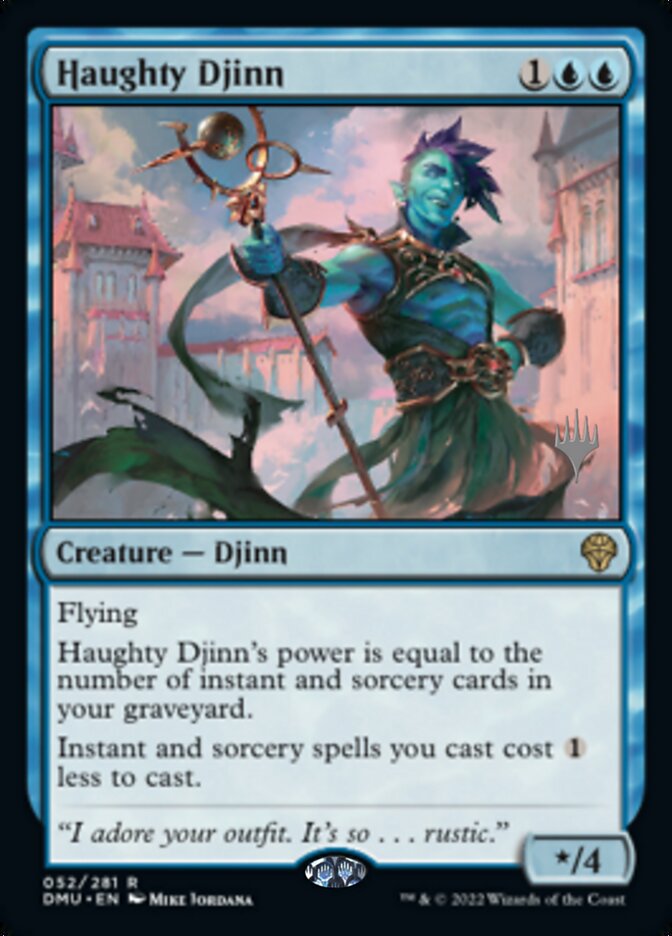 Haughty Djinn (Promo Pack) [Dominaria United Promos] - The Mythic Store | 24h Order Processing