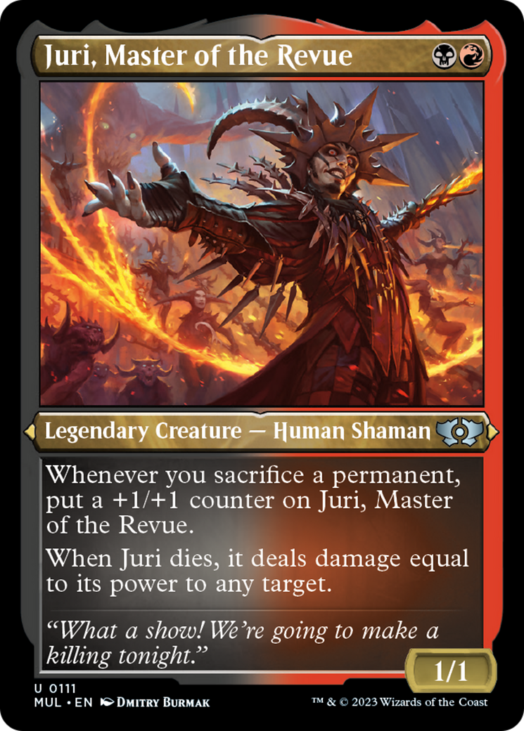 Juri, Master of the Revue (Foil Etched) [Multiverse Legends] - The Mythic Store | 24h Order Processing