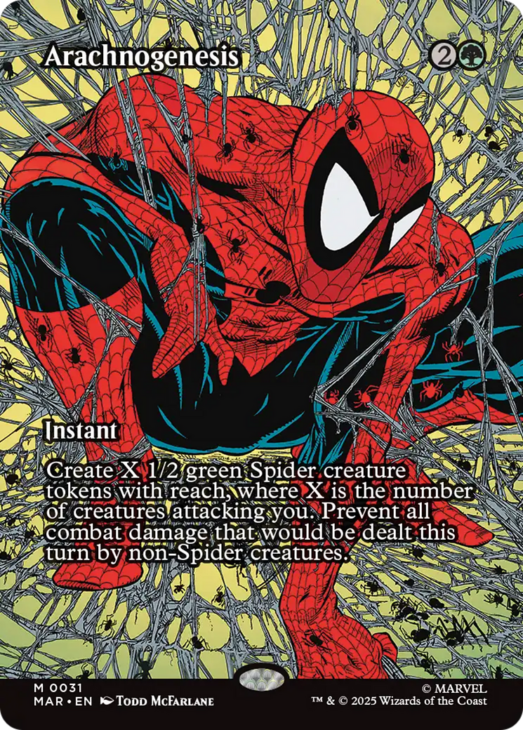 Arachnogenesis (Borderless) [Marvel Universe: Eternal-Legal] - The Mythic Store | 24h Order Processing