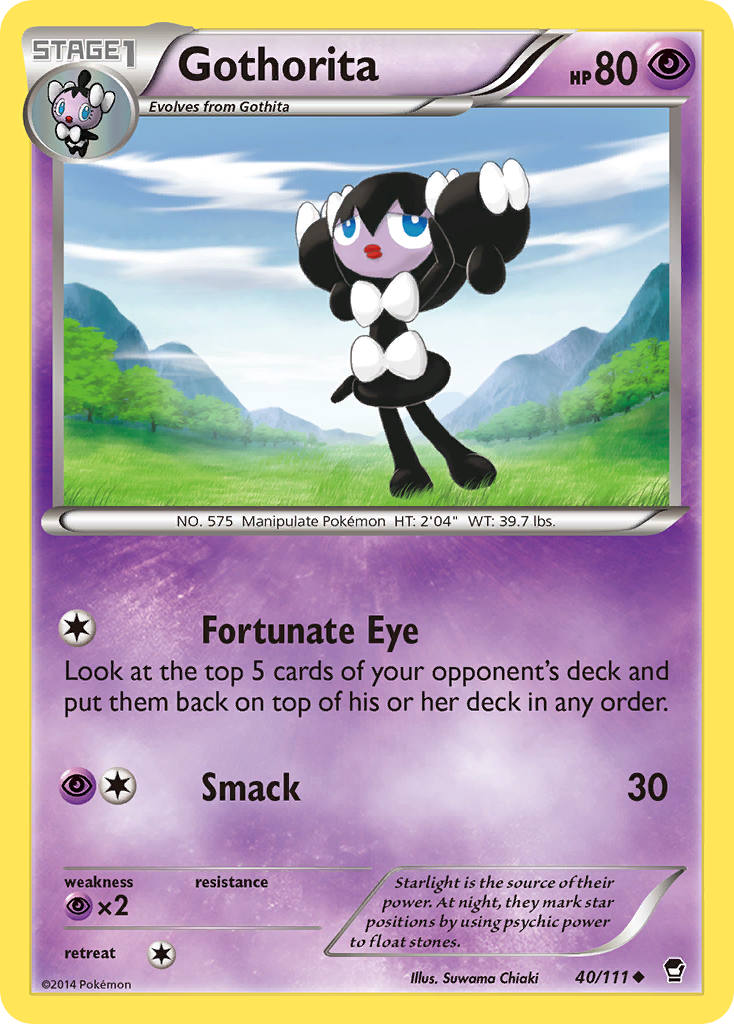 Gothorita (40/111) [XY: Furious Fists] - The Mythic Store | 24h Order Processing