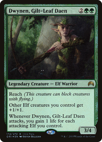 Dwynen, Gilt-Leaf Daen (Intro Pack) [Magic Origins Promos] - The Mythic Store | 24h Order Processing