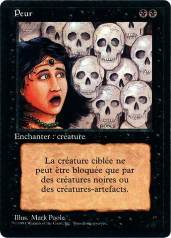 Fear [Foreign Black Border] - The Mythic Store | 24h Order Processing