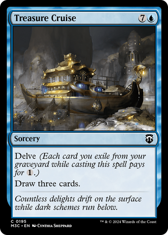 Treasure Cruise [Modern Horizons 3 Commander] - The Mythic Store | 24h Order Processing