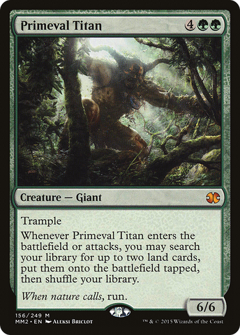 Primeval Titan [Modern Masters 2015] - The Mythic Store | 24h Order Processing