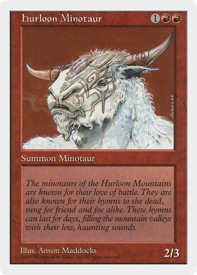Hurloon Minotaur [Fifth Edition] - The Mythic Store | 24h Order Processing