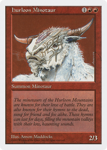 Hurloon Minotaur [Fifth Edition] - The Mythic Store | 24h Order Processing