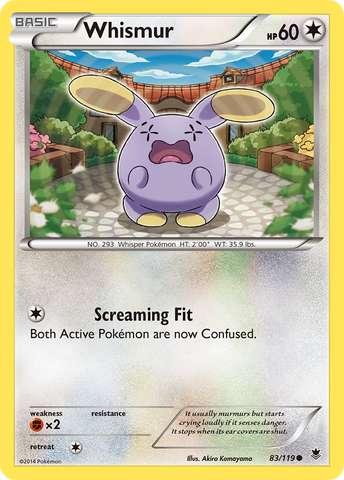 Whismur (83/119) [XY: Phantom Forces] - The Mythic Store | 24h Order Processing