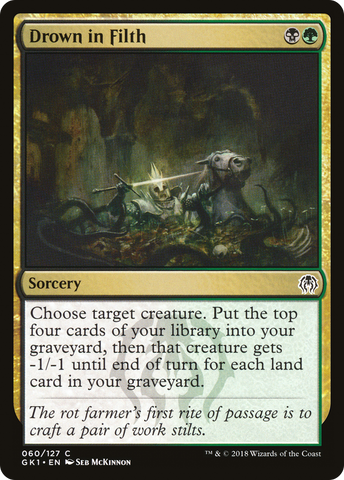 Drown in Filth [Guilds of Ravnica Guild Kit] - The Mythic Store | 24h Order Processing