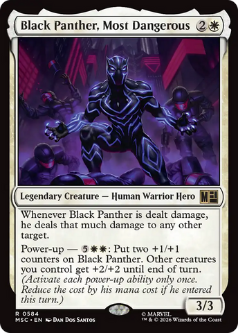 Black Panther, Most Dangerous [Marvel Super Heroes Commander] - The Mythic Store | 24h Order Processing