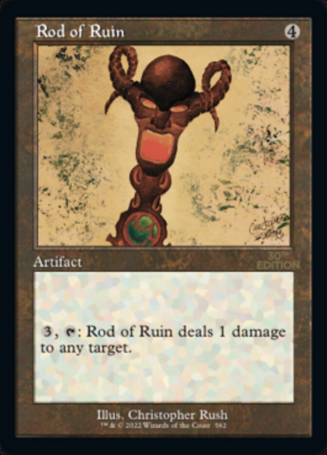 Rod of Ruin (Retro) [30th Anniversary Edition] - The Mythic Store | 24h Order Processing