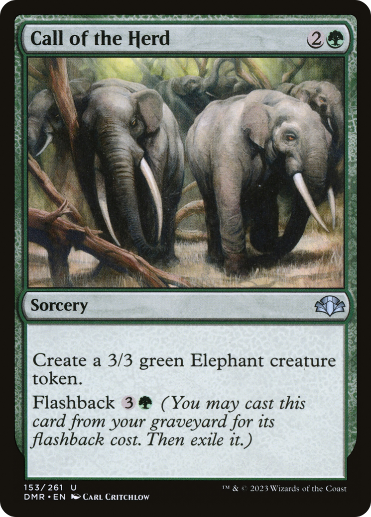 Call of the Herd [Dominaria Remastered] - The Mythic Store | 24h Order Processing
