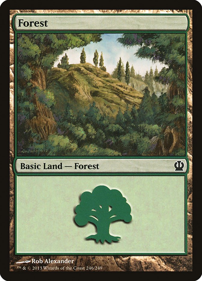 Forest (246) [Theros] - The Mythic Store | 24h Order Processing