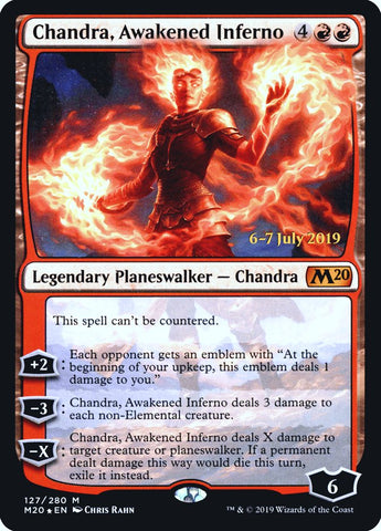 Chandra, Awakened Inferno [Core Set 2020 Prerelease Promos] - The Mythic Store | 24h Order Processing
