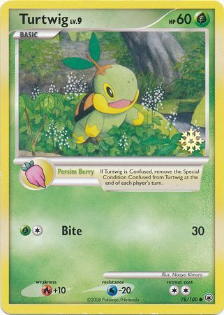 Turtwig (78/100) [Countdown Calendar Promos] - The Mythic Store | 24h Order Processing