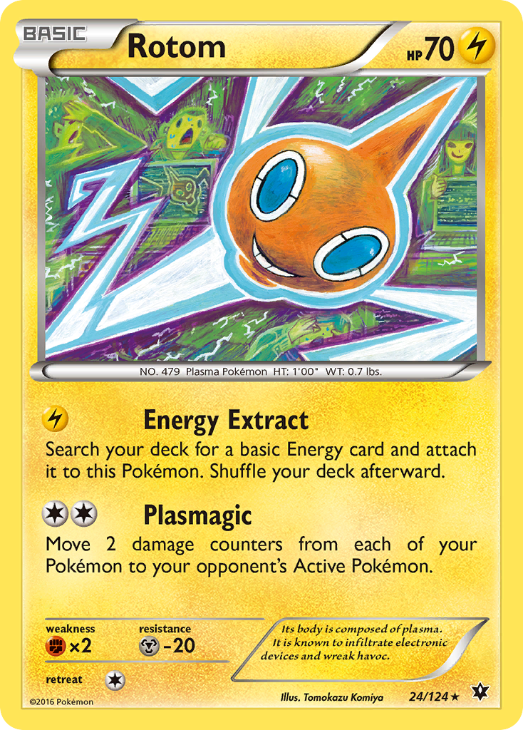 Rotom (24/124) [XY: Fates Collide] - The Mythic Store | 24h Order Processing