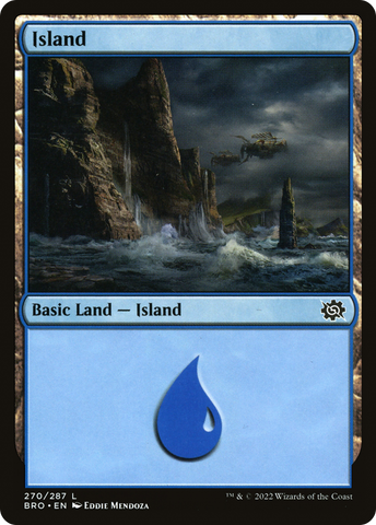 Island (270) [The Brothers' War] - The Mythic Store | 24h Order Processing