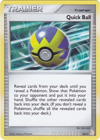 Quick Ball (10/11) [Diamond & Pearl: Trainer Kit - Lucario] - The Mythic Store | 24h Order Processing
