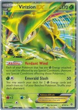 Virizion EX (9/101) (Emerald King - Andrew Estrada) [World Championships 2014] - The Mythic Store | 24h Order Processing