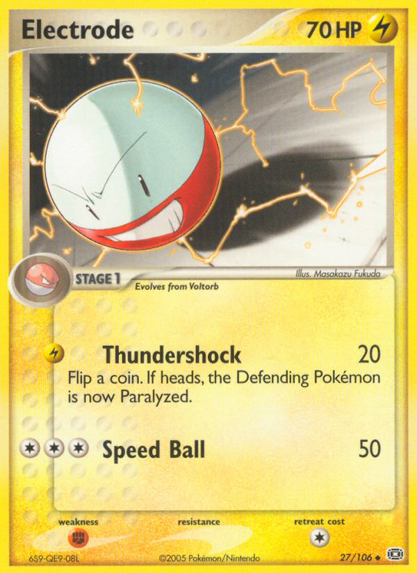 Electrode (27/106) [EX: Emerald] - The Mythic Store | 24h Order Processing