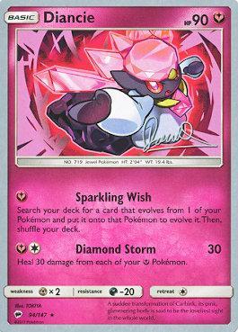 Diancie (94/147) (Infinite Force - Diego Cassiraga) [World Championships 2017] - The Mythic Store | 24h Order Processing