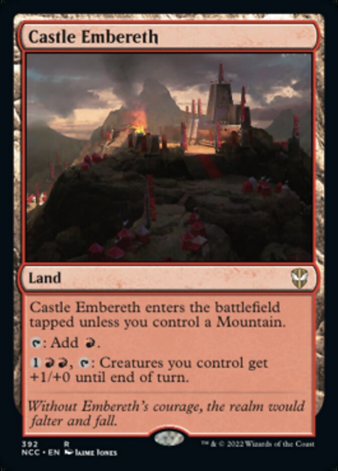 Castle Embereth [Streets of New Capenna Commander] - The Mythic Store | 24h Order Processing