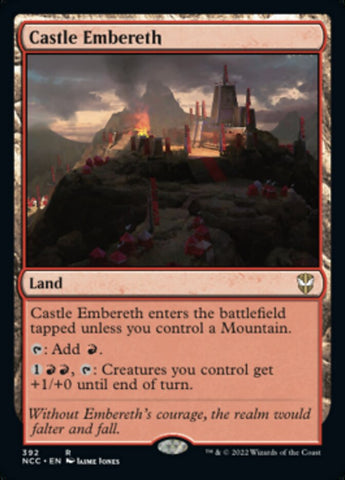 Castle Embereth [Streets of New Capenna Commander] - The Mythic Store | 24h Order Processing