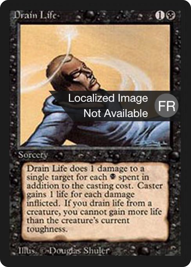 Drain Life [Foreign Black Border] - The Mythic Store | 24h Order Processing