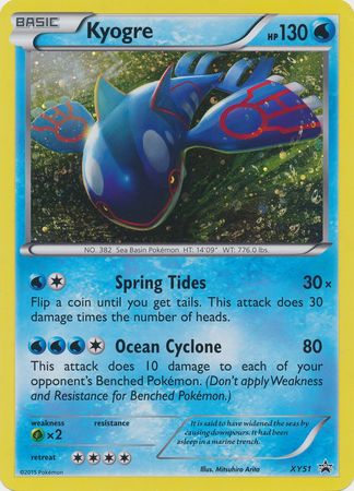 Kyogre (XY51) (Jumbo Card) [XY: Black Star Promos] - The Mythic Store | 24h Order Processing