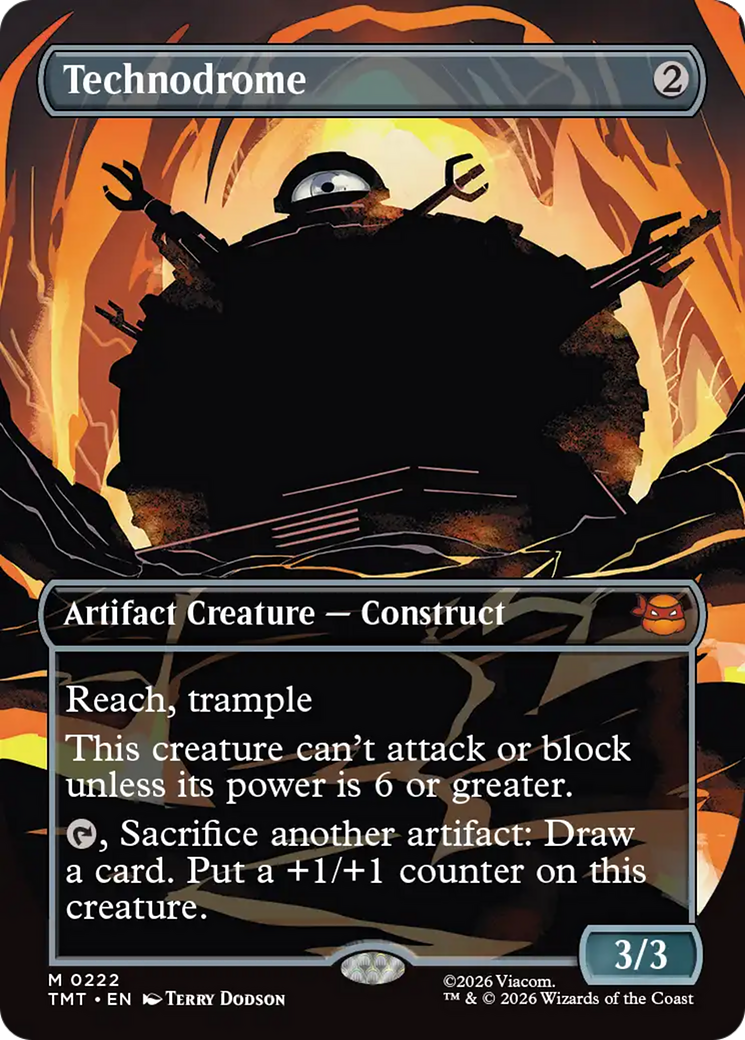 Technodrome (Borderless) [Teenage Mutant Ninja Turtles] - The Mythic Store | 24h Order Processing