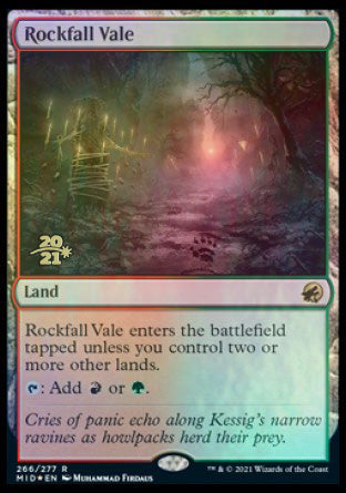 Rockfall Vale [Innistrad: Midnight Hunt Prerelease Promos] - The Mythic Store | 24h Order Processing