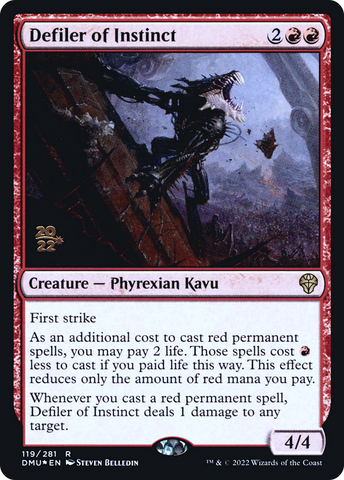 Defiler of Instinct [Dominaria United Prerelease Promos] - The Mythic Store | 24h Order Processing