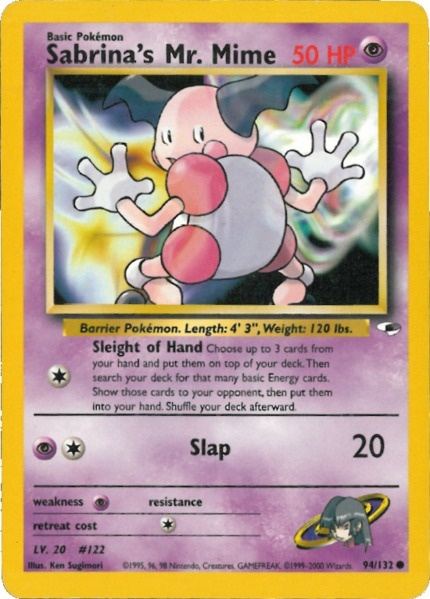 Sabrina's Mr. Mime (94/132) [Gym Heroes Unlimited] - The Mythic Store | 24h Order Processing