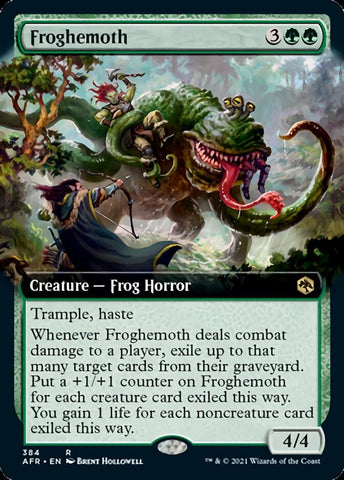 Froghemoth (Extended Art) [Dungeons & Dragons: Adventures in the Forgotten Realms] - The Mythic Store | 24h Order Processing