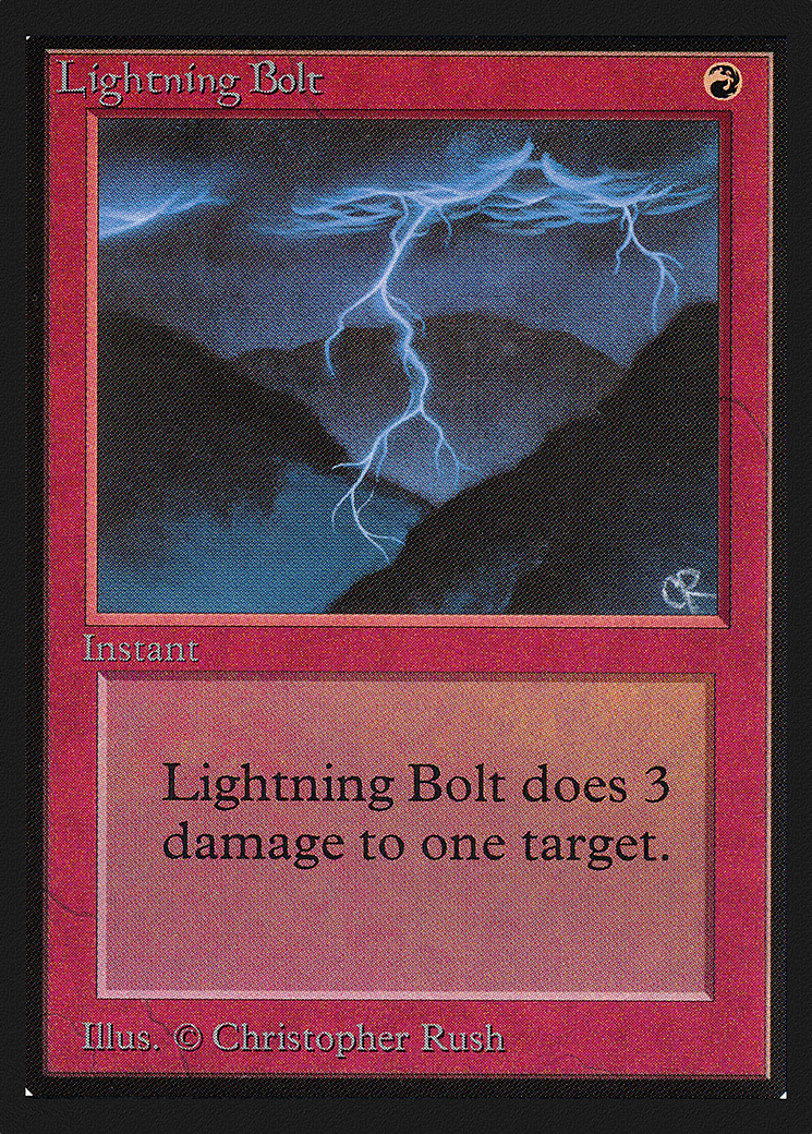 Lightning Bolt [International Collectors' Edition] - The Mythic Store | 24h Order Processing