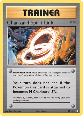 Charizard Spirit Link (75/108) [XY: Evolutions] - The Mythic Store | 24h Order Processing