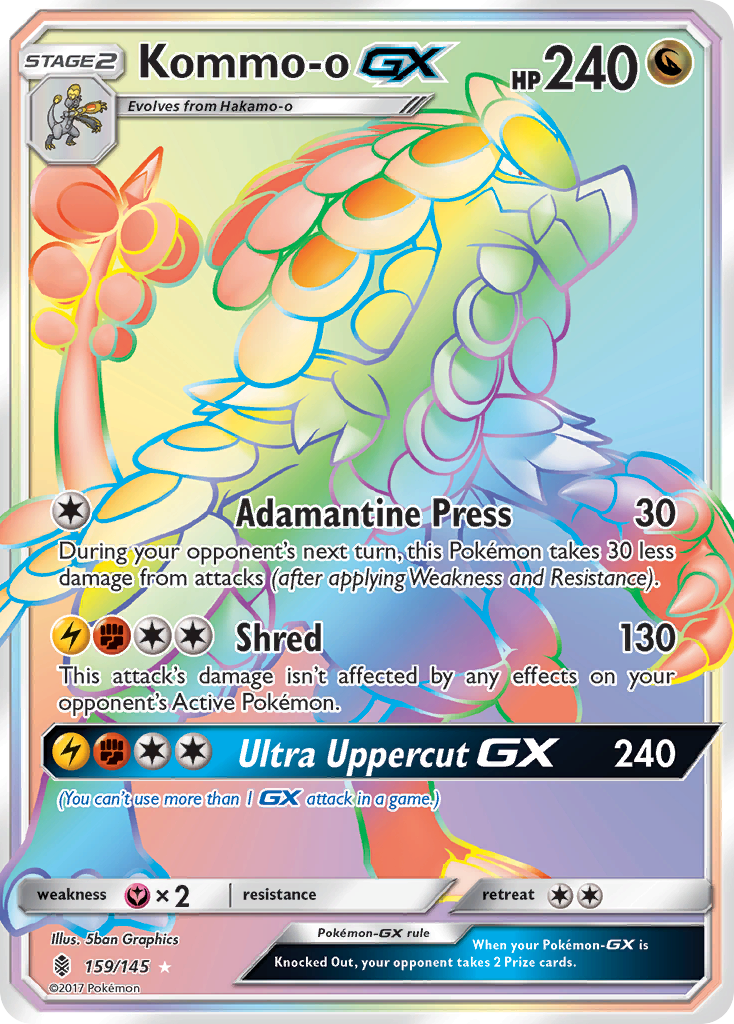 Kommo-o GX (159/145) [Sun & Moon: Guardians Rising] - The Mythic Store | 24h Order Processing