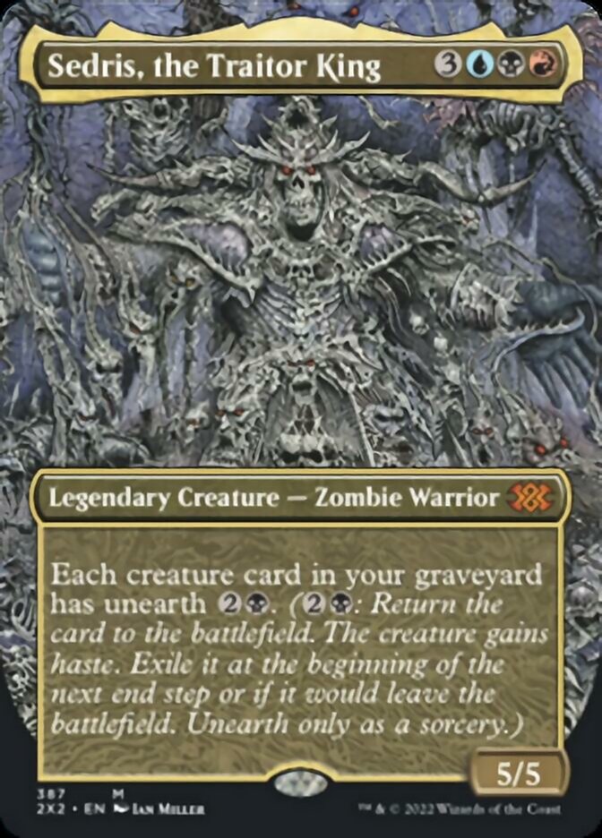 Sedris, the Traitor King (Borderless Alternate Art) [Double Masters 2022] - The Mythic Store | 24h Order Processing