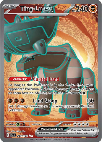 Ting-Lu ex (243/193) [Scarlet & Violet: Paldea Evolved] - The Mythic Store | 24h Order Processing