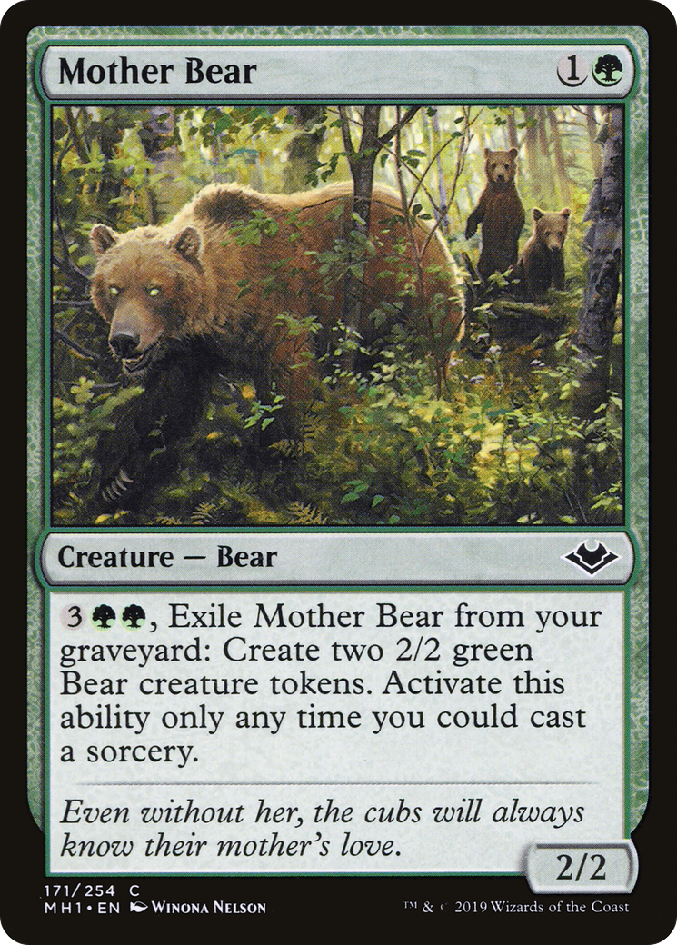 Mother Bear [Modern Horizons] - The Mythic Store | 24h Order Processing