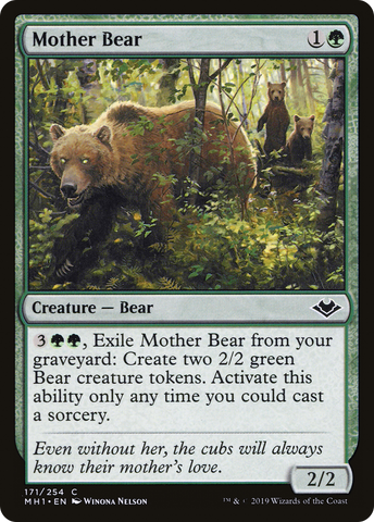 Mother Bear [Modern Horizons] - The Mythic Store | 24h Order Processing