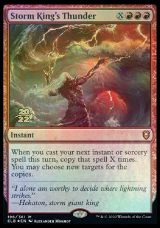 Storm King's Thunder [Commander Legends: Battle for Baldur's Gate Prerelease Promos] - The Mythic Store | 24h Order Processing