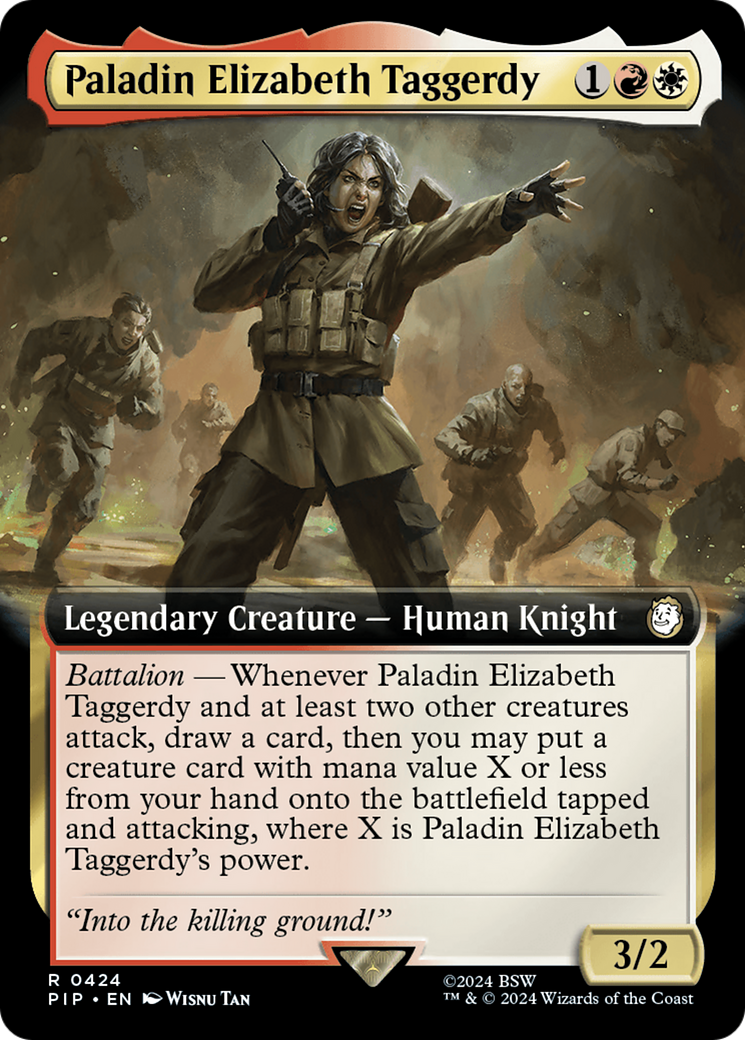 Paladin Elizabeth Taggerdy (Extended Art) [Fallout] - The Mythic Store | 24h Order Processing