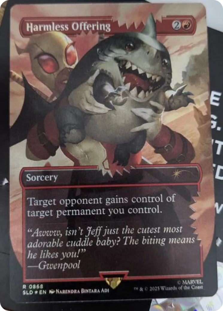 Harmless Offering (Rainbow Foil) [Secret Lair Drop Series] - The Mythic Store | 24h Order Processing