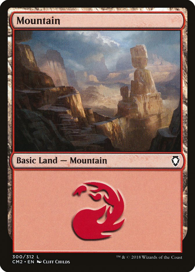 Mountain (300) [Commander Anthology Volume II] - The Mythic Store | 24h Order Processing
