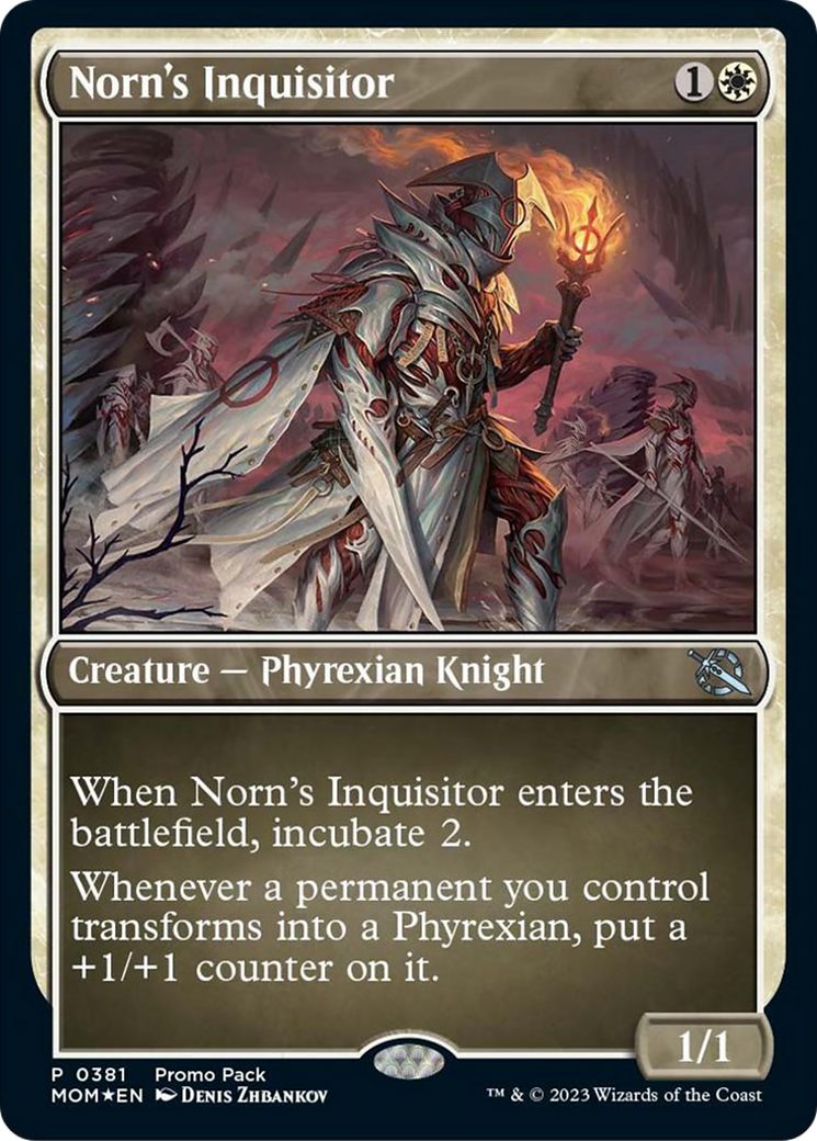 Norn's Inquisitor (Promo Pack) [March of the Machine Promos] - The Mythic Store | 24h Order Processing