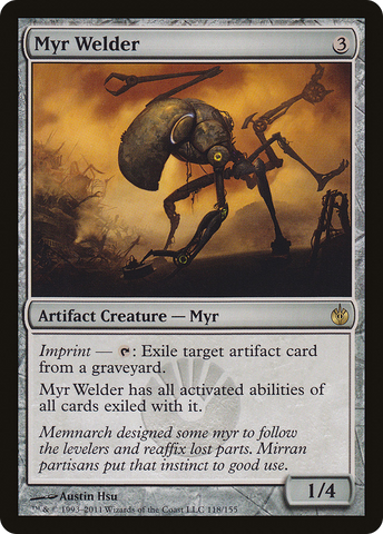 Myr Welder [Mirrodin Besieged] - The Mythic Store | 24h Order Processing