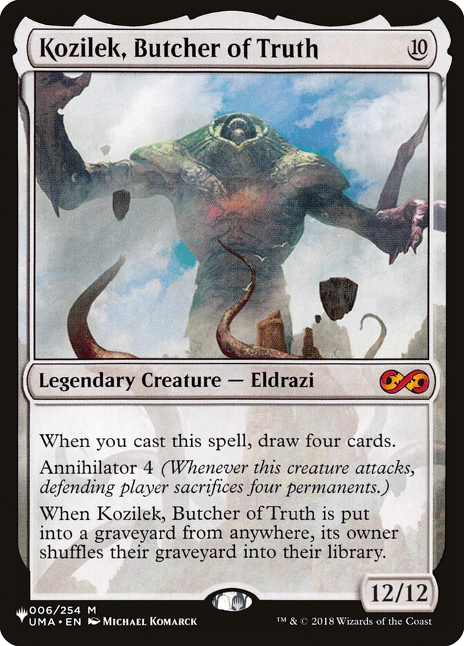 Kozilek, Butcher of Truth [The List] - The Mythic Store | 24h Order Processing
