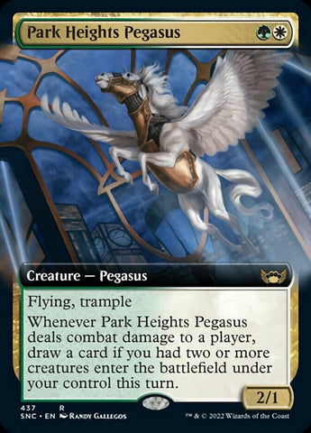 Park Heights Pegasus (Extended Art) [Streets of New Capenna] - The Mythic Store | 24h Order Processing