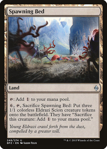 Spawning Bed [Battle for Zendikar] - The Mythic Store | 24h Order Processing